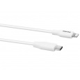 AVACOM MFIC-40W kabel USB-C - Lightning, MFi certifikace, 40cm, bílá