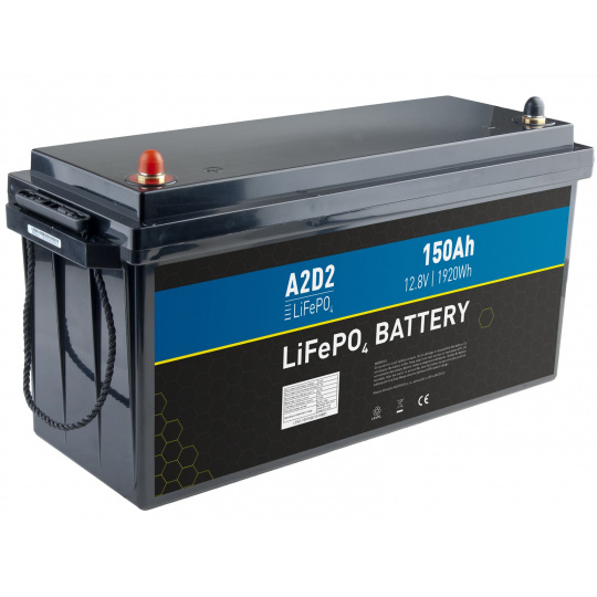 A2D2 baterie LiFePO4 12,8V 150Ah M8