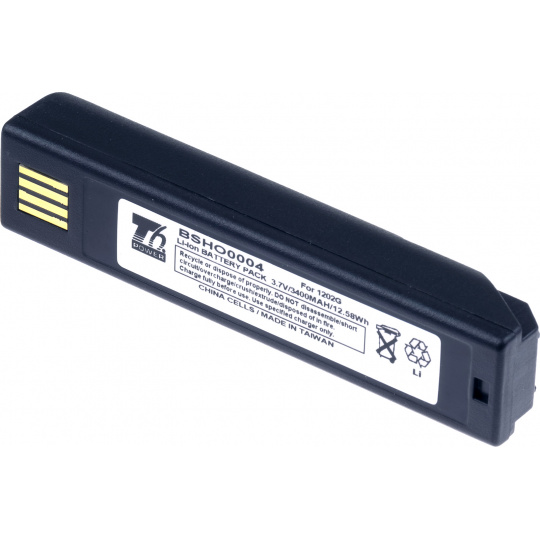 Baterie T6 Power Honeywell Voyager 1202, Xenon 1902, 1911i, 3820, 3400mAh, 12,5Wh, Li-ion