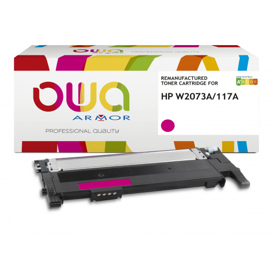 OWA Armor toner kompatibilní s HP W2123A,4500st, červená/magenta