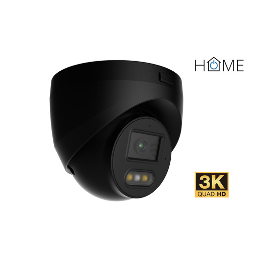 iGET HOME C5PT - venkovní PoE kamera, 3K rozlišení, noční vidění IR + LED, obousměr.zvuk, pro N85P4