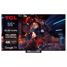 TCL 55C745 SMART TV 55" QLED/4K UHD/Full Array LED/144Hz/4xHDMI/USB/LAN/GoogleTV + 3 roky záruky po registraci