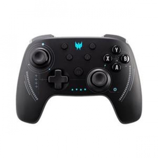 ACER PREDATOR WIRELESS GAMING CONTROLLER BLACK  PGR300 - asymetricky umístěné analogové joysticky, 16 tlačítek