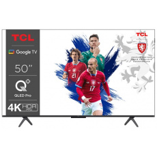 TCL 50C655 SMART TV 50" QLED/4K UHD/Direct LED/3xHDMI/USB/LAN/GoogleTV