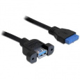 Delock kabel interní 19pin USB 3.0  > 1 x USB 3.0-A samice