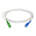 OPTIX SC/APC-SC/UPC FLEXI optický patch cord G.657B3 LSOH 2mm 7m bílý simplex