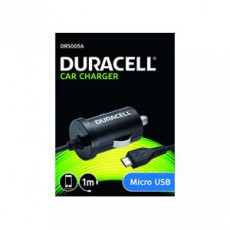 Duracell - Auto-nabíječka s micro USB konektorem černá 1m