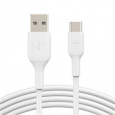 Belkin BOOST CHARGE™ USB-C/USB-A kabel, 2m, bílý