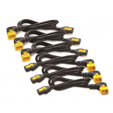 Power Cord Kit (6 ea), Locking C13toC14(90Dg),1.8m