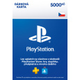 ESD CZ - PlayStation Store el. peněženka - 5000 Kč