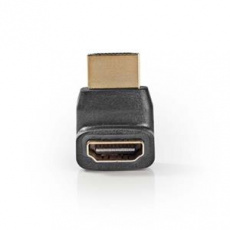 Nedis CVGB34902BK - HDMI™ Adaptér Úhlový 270° | HDMI Konektor - HDMI Zásuvka | Černá barva