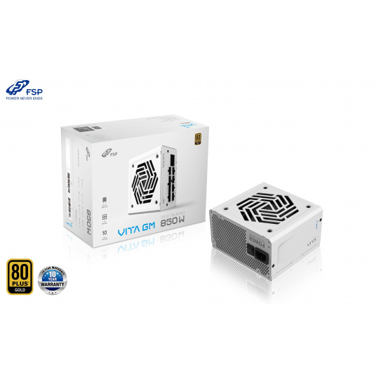 FSP VITA GM White/850W/ATX 3.1/80PLUS Gold/Modular/Retail