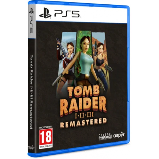 PS5 - Tomb Raider I-III Remastered Starring Lara Croft