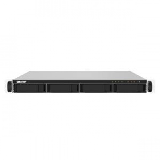 QNAP TS-435XeU-4G 4-bay 1U short-depth 12" NAS, Marvell Octeon TX2 CN9130 / CN9131 64-bit quad-core 2.2 GHz, 4GB DDR4 SO