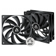 ARCTIC F8 Value Pack (Black) - 80mm case fan low noise - Black Color - Pack of 5pcs