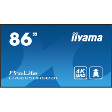 86" iiyama LH8665UHSB-B1:IPS,4K UHD,Android,24/7