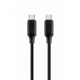 GEMBIRD CABLEXPERT Kabel USB PD (Power Delivery), 60W, Type-C na Type-C kabel (CM/CM), 1,5m, datový a napájecí, černý