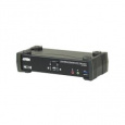 ATEN 2-Port USB3.0 4K DisplayPort KVMP Switch with Built-in MST Hub