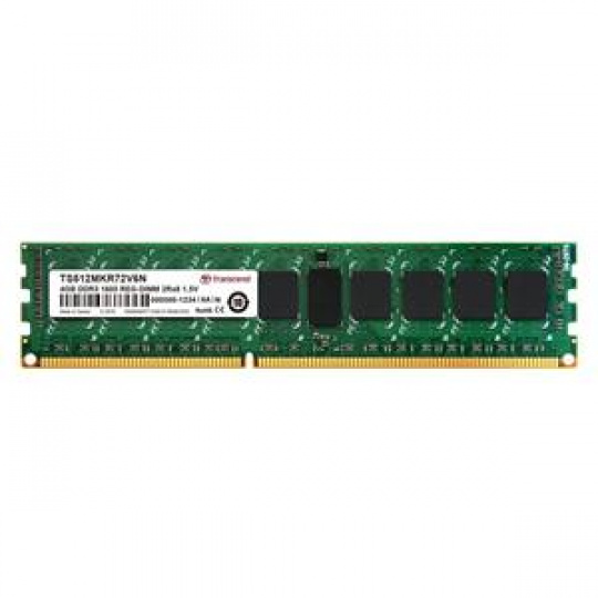 Transcend 4GB 1600 REG-DIMM (256Mx8/2Rx8/CL11)