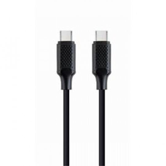 GEMBIRD CABLEXPERT Kabel USB PD (Power Delivery), 60W, Type-C na Type-C kabel (CM/CM), 1,5m, datový a napájecí, černý