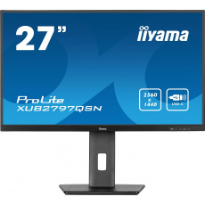 iiyama ProLite/XUB2797QSN-B2/27"/IPS/QHD/100Hz/1ms/Black/3R