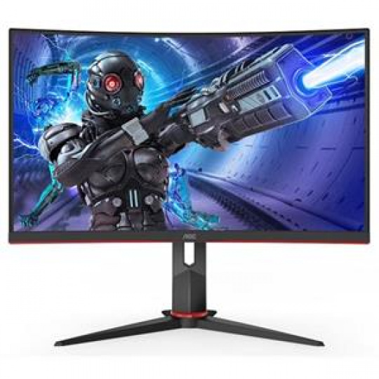 AOC LCD herní C27G2ZE 27" zakřivený VA/1920x1080@240Hz/0,5ms/300cd/2xHDMI/DP/Repro/VESA