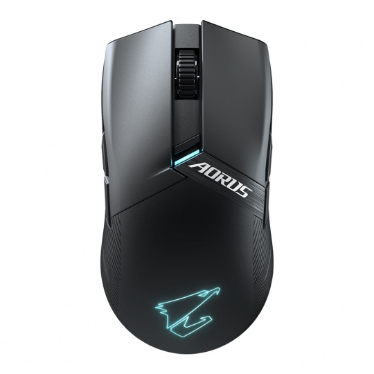 GIGABYTE Aorus M6/Herní/Optická/26 000 DPI/Bezdrátová USB/Černá