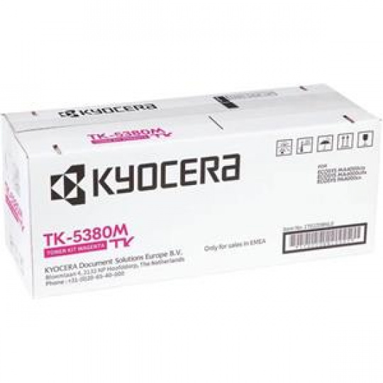 Kyocera toner TK-5380M magenta na 10 000 A4 (při 5% pokrytí), pro PA4000cx, MA4000cix/cifx