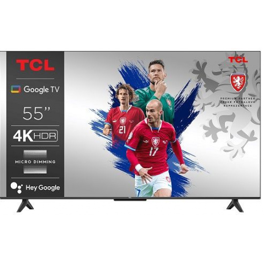 TCL 55P655 SMART TV 55" LED/4K UHD/Direct LED/3xHDMI/USB/LAN/GoogleTV