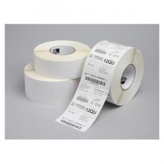 Label, Paper, 76x127mm; Thermal Transfer, Z-Perform 1000T, Uncoated, Permanent Adhesive, 76mm Core