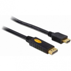 Delock kabel DisplayPort samec na HDMI samec, délka 5m