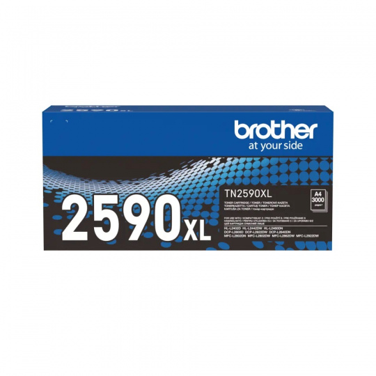 Xerox Brother TN-2590XL, 3.000 pgs., black