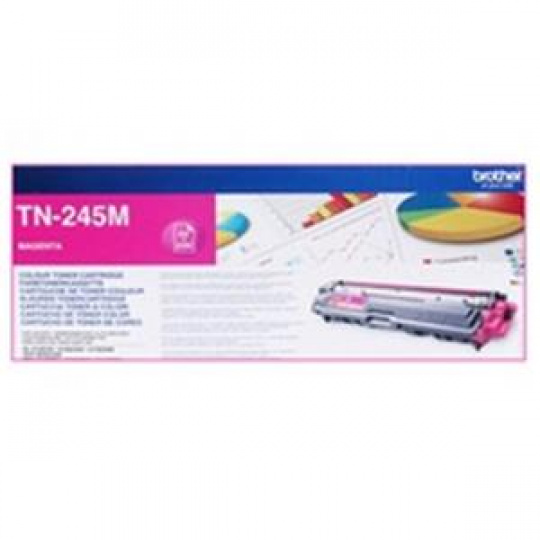 Brother - TN-245M, magenta toner (až 2 200 stran)