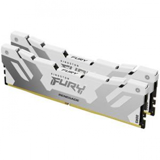 KINGSTON 32GB 7600MT/s DDR5 CL38 DIMM (Kit of 2) FURY Renegade White XMP