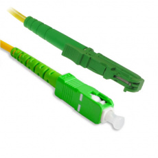 Patchcord FO simplex E2000/APC-SC/APC 9/125um 3m, OS2