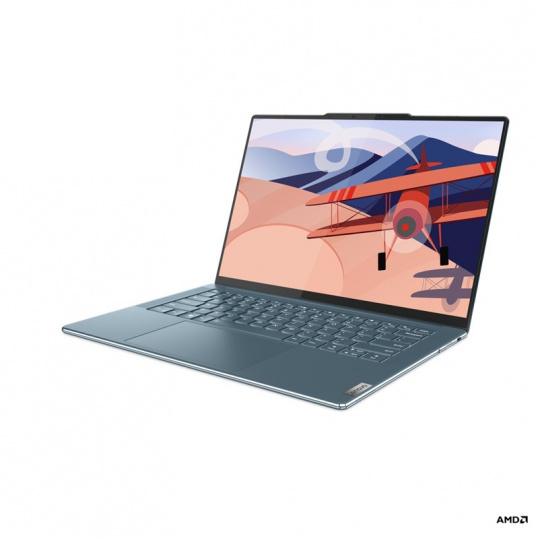 Lenovo YOGA SLIM 7 14APU8   Ryzen 5 7640S/16GB/SSD 512GB/14,5"/2,9K/OLED/400nitů/90Hz/3r Onsite/WIN11 Home/zelená