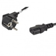 LANBERG CEE 7/7 na IEC 320 C13 POWER CORD 1.8M černý