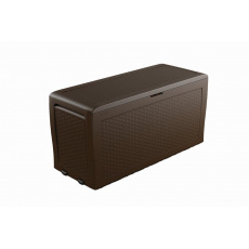 Zahradní box Keter Samoa Rattan Box 270L hnědý