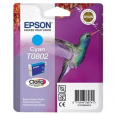 EPSON cartridge T0802 cyan (kolibřík)