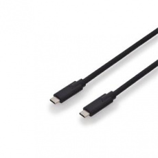 Digitus Připojovací kabel USB typu C, typ C na C M/M, 1,0 m, Gen2, 5A, 10 GB, verze 3.1, CE, bl