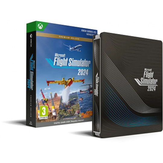 XSX - Fligh Simulator 2024 - Premium Deluxe Edition Steelbook