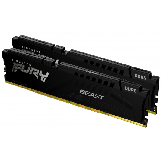 Kingston FURY Beast/DDR5/64GB/6400MHz/CL32/2x32GB/Black