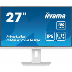 iiyama ProLite/XUB2792QSU-W6/27"/IPS/QHD/100Hz/0,4ms/White/3R