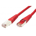 Patchkabel S/FTP,Cat6,2xRJ45, 2m červený