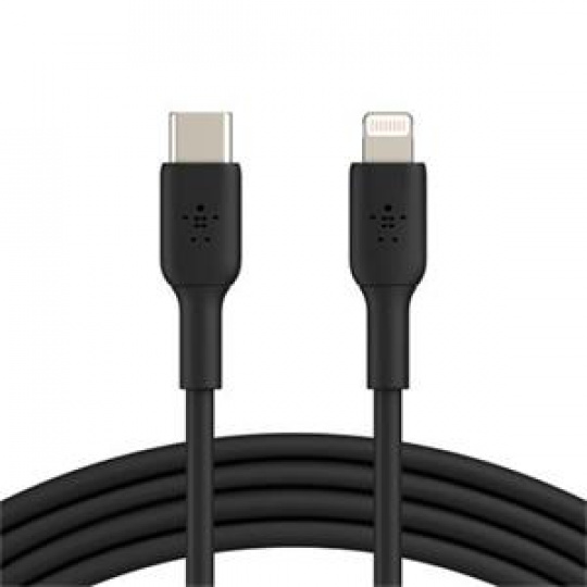 Belkin BOOST CHARGE™ Lightning/USB-C kabel, 2m, černý