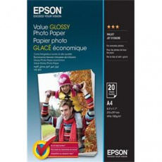 EPSON paper A4 - 183g/m2 - 20sheets -Value Glossy Photo Paper