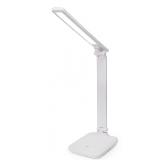 PLATINET stolní lampa LED REMUS 5W, USB nabíječka, dotykový panel, bílá