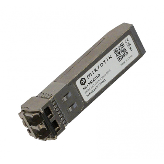 MikroTik SFP/SFP+/SFP28 module 1.25/10/25G Multi Mode 100m 850nm