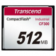 Transcend 512MB INDUSTRIAL CF300 CF CARD, high speed 300X paměťová karta (SLC)