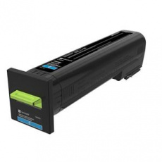 Lexmark CS820 Cyan Extra High Yield Return Program Toner Cartridge - 22 000 stran